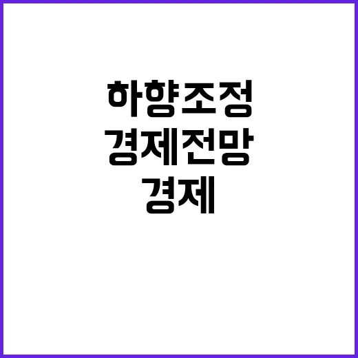 경제 전망 하향 조정 KDI의 충격적인 변화!