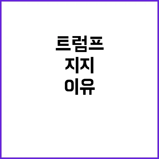 이라크 전역의 여성 정치인 트럼프 지지 이유는?