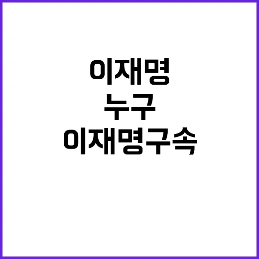 이재명 구속 진실 …