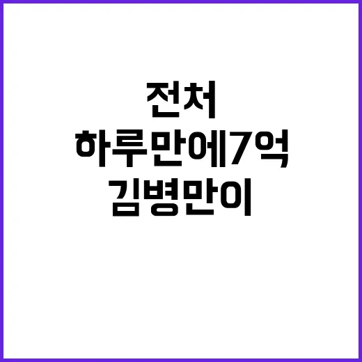 계좌 김병만이! 전…