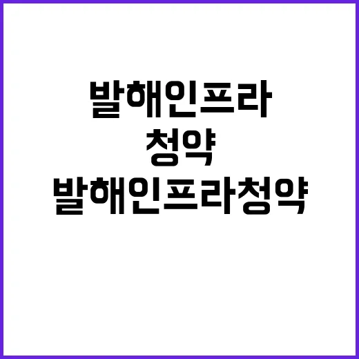 발해인프라 청약 미달 투자자들 우려 커져!