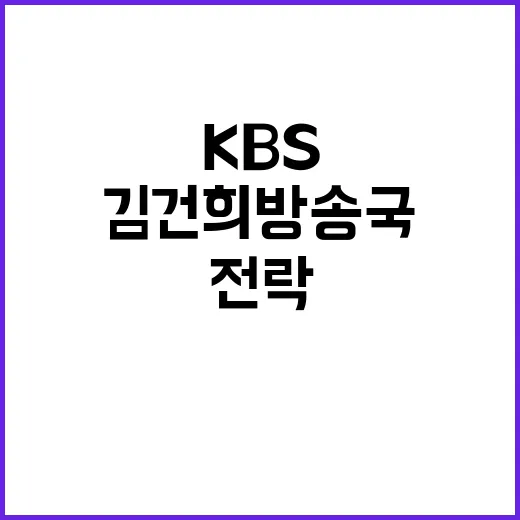 민주당 KBS 김건희 방송국 전락 이유 조사 시작!