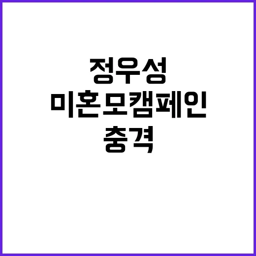 정우성 영상 미혼모…