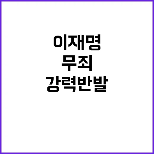 국민의힘 이재명 무…