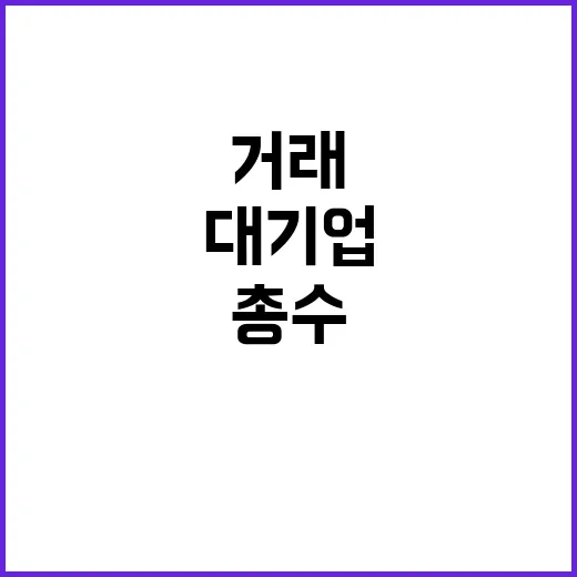 내부거래 대기업 총…