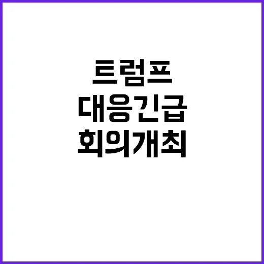 대통령실 트럼프 2…