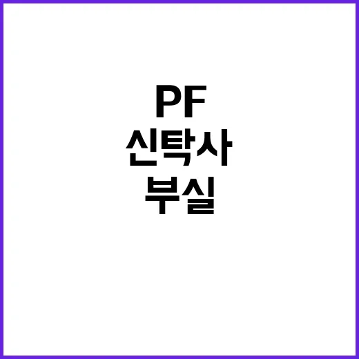 부실 PF 유력 신…