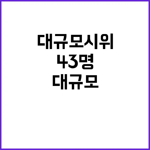 조지아 대규모 시위…