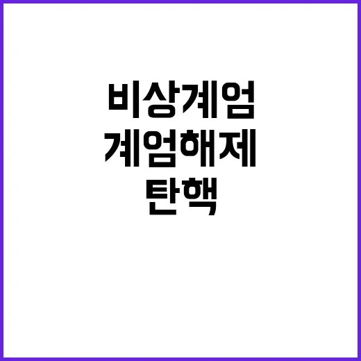 비상계엄 해제 시민…