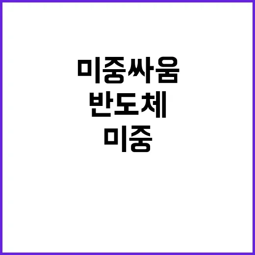 반도체 수출 봉쇄……