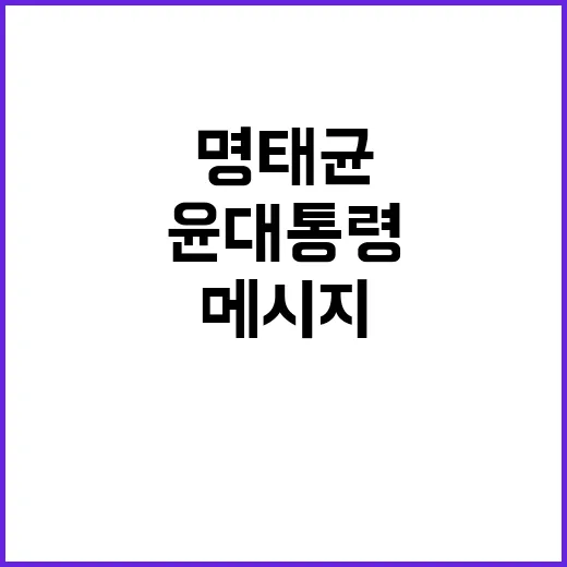 대역죄인 명태균 윤…