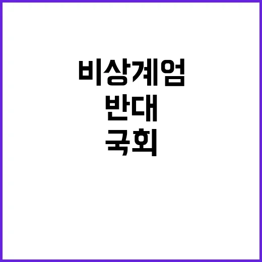 비상계엄 국회의장 …