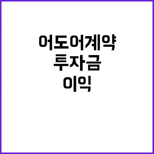 투자금 초과 이익 …