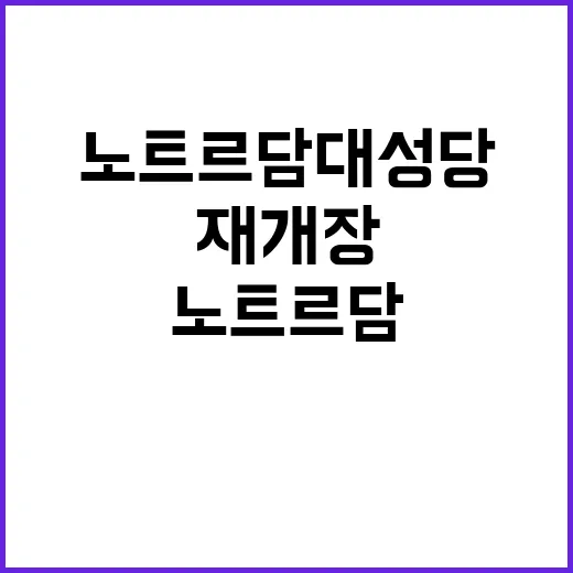 노트르담 대성당 오…