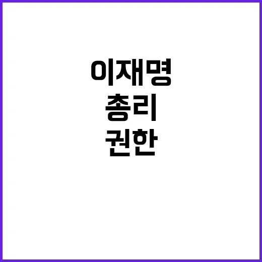 총리 대통령 권한 …