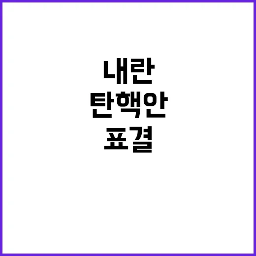 尹탄핵안 매주 표결 내란특검 추진 소식!