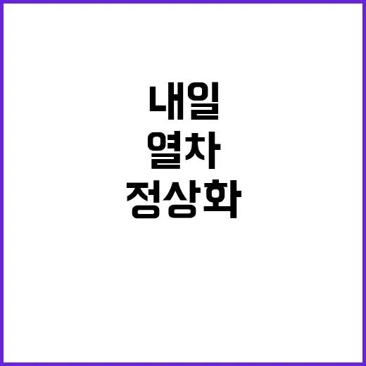 교섭 합의 열차 정…