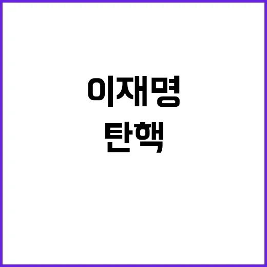 이재명 탄핵인용 여…