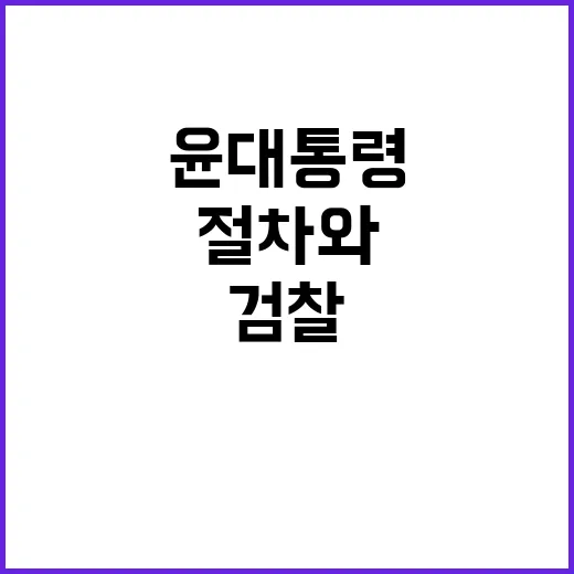 검찰 윤 대통령 재…