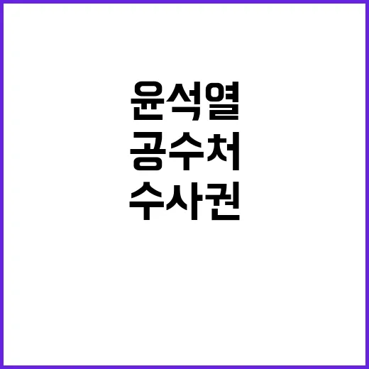 공수처 수사권 분쟁…