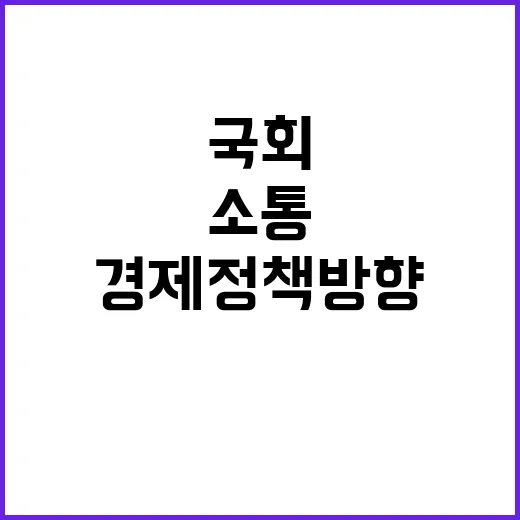 경제정책 방향 발표…