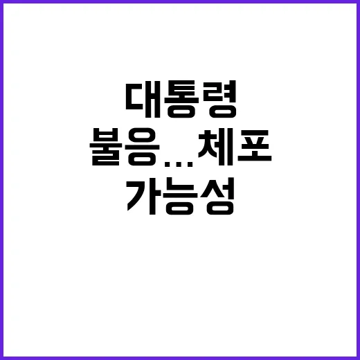 대통령 검찰 소환 …