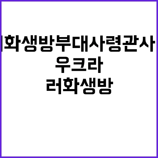 러 화생방부대 사령…