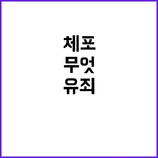 체포 의혹 유죄 확…