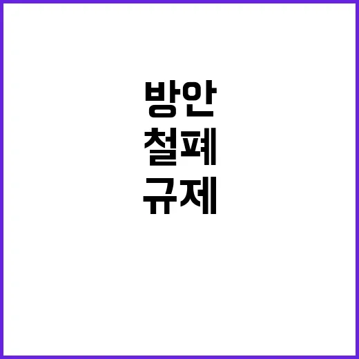 건설업 규제 신속한…