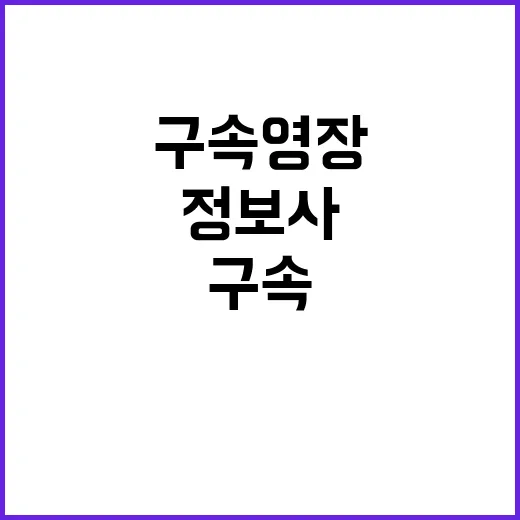 공조본 정보사 대령…