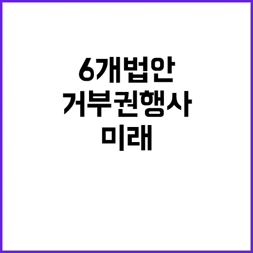 거부권 행사 6개 …