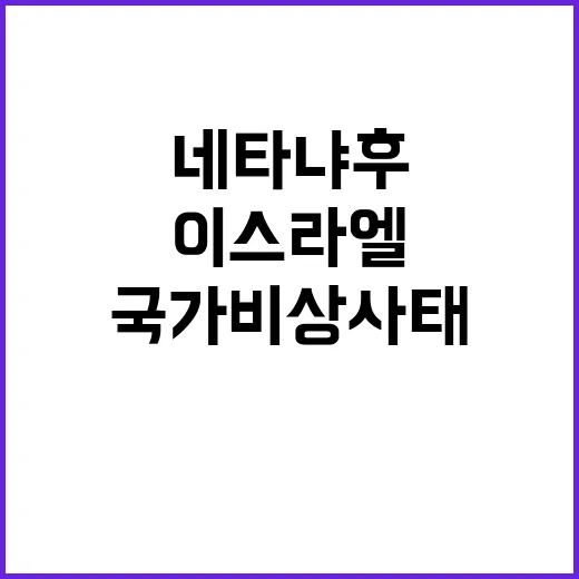 이스라엘 국가비상사…