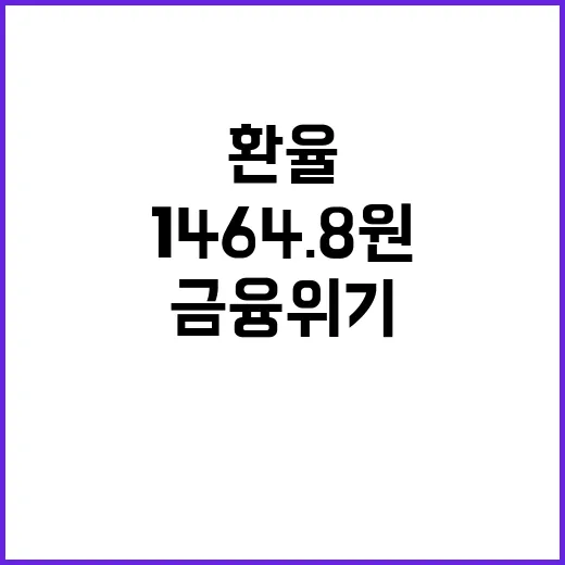 환율 최고치 146…