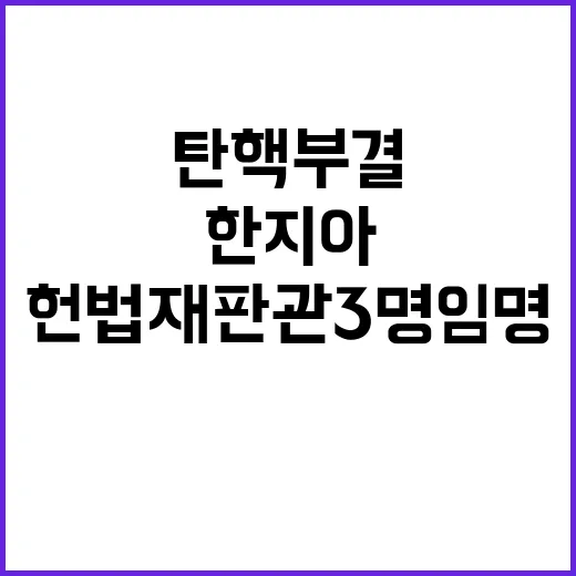 ‘탄핵 부결’ 한지…