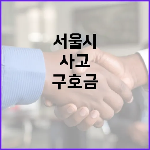 여객기 사고 서울시 5억 구호금 지원 소식!