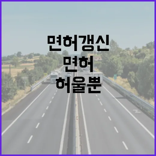 치매소견 면허 갱신 적성검사 허울뿐!