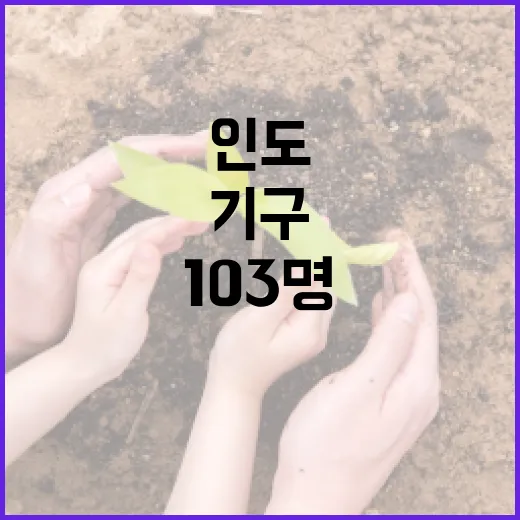 가족 103명 인도…신뢰할 조사기구 필요하다!