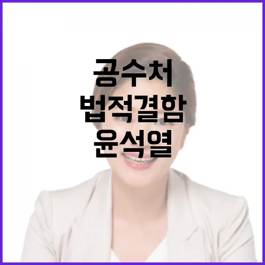 공수처 법적 결함……