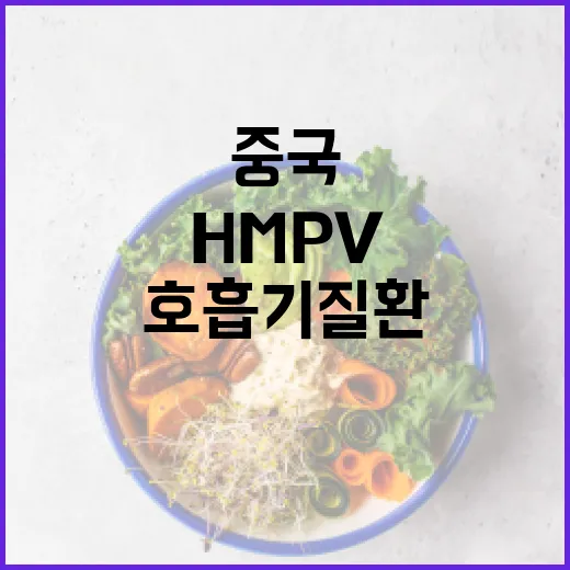 HMPV 진원지 아니다 중국 호흡기 질환 급증!