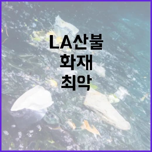 “LA산불 최악 화재로 10명 사망 경고!”