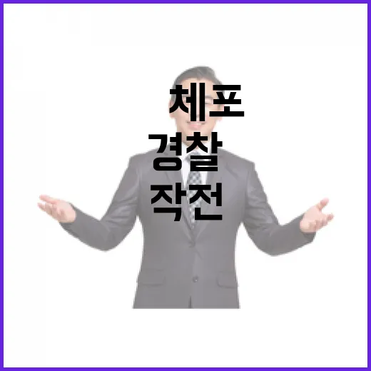 경찰 尹 체포 작전 비밀 회의 개최! 클릭하세요!