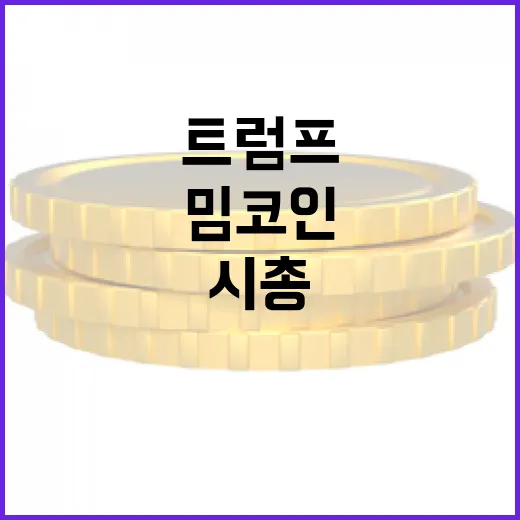 밈코인 트럼프 취임과 함께 시총 17조 넘겨!