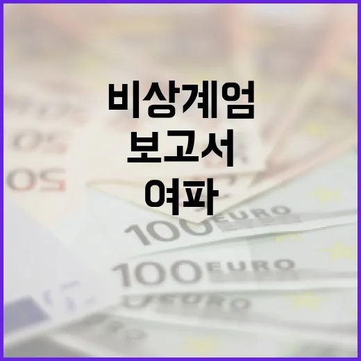 성장률 하락 비상계엄 여파 분석 보고서 공개!