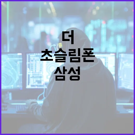 초슬림폰 삼성의 혁신 이젠 더 얇아졌다!