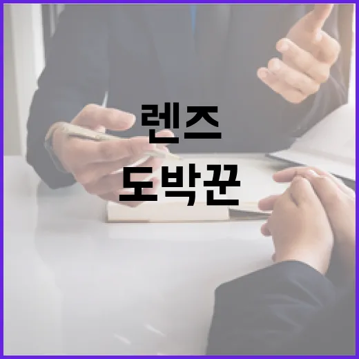 도박꾼 특별한 렌즈…