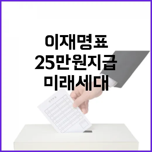 “이재명표 25만 …