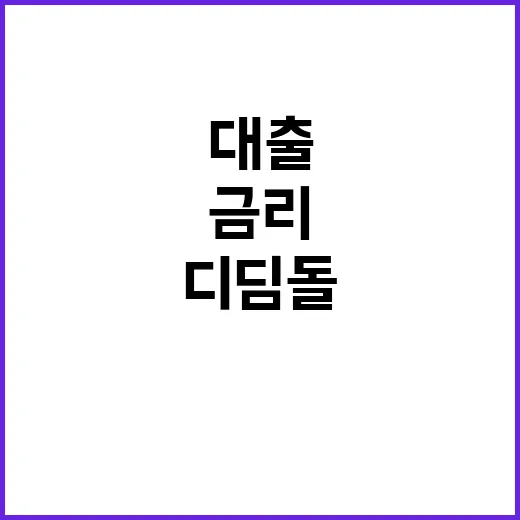 디딤돌 대출 금리, 국토부의 숨겨진 진실 공개!