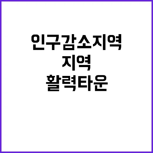 인구감소지역 정부 …