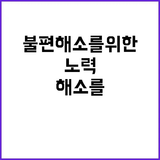 응급실 불편 해소를…