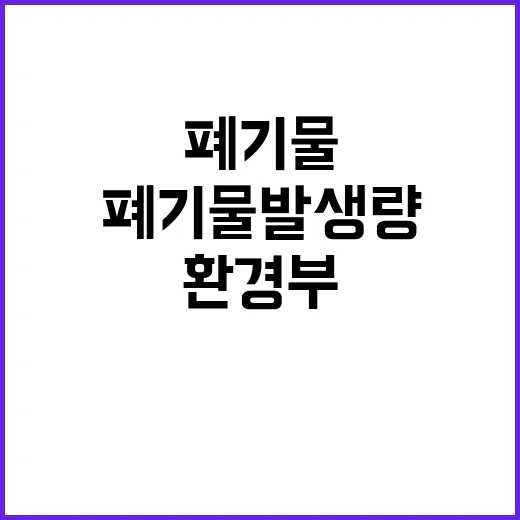 환경부 “방치폐기물 발생량 대폭 감소 중인 이유”